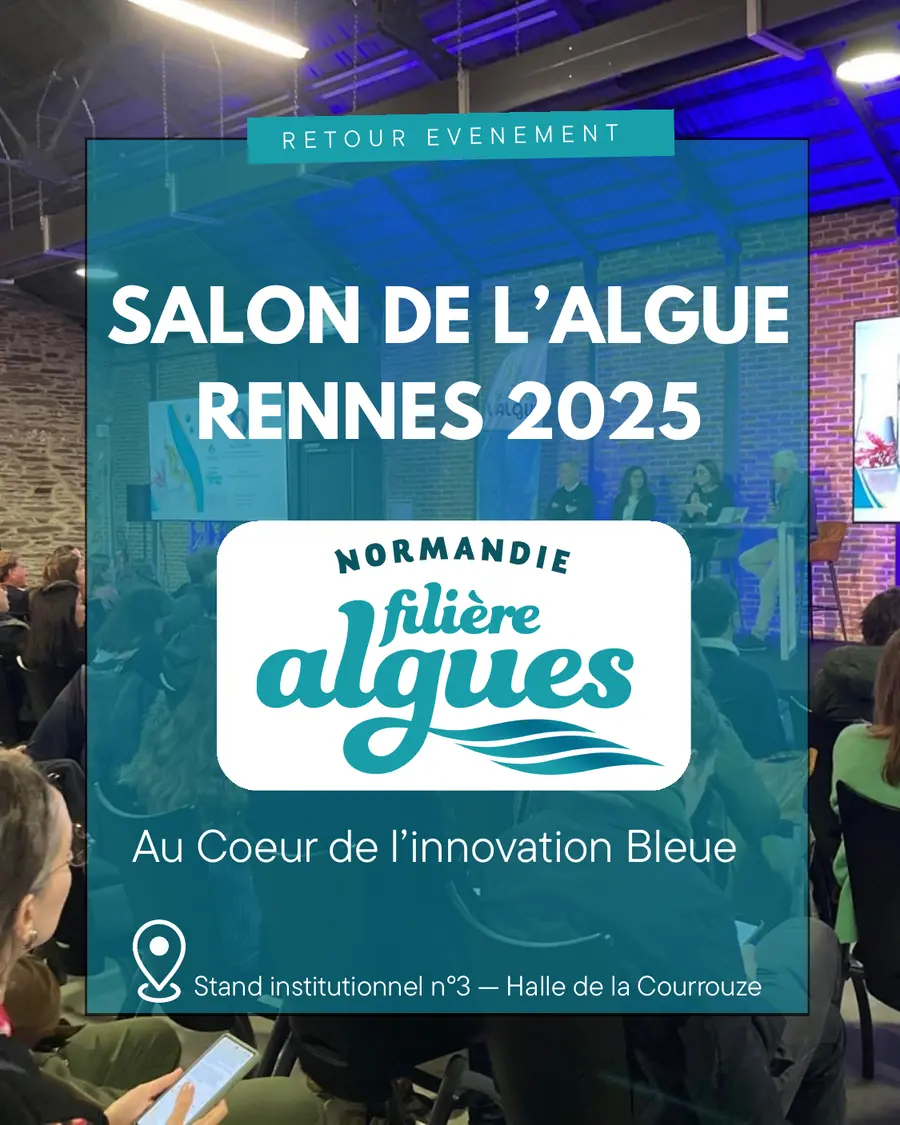 Couverture du retour en images du Salon de l’algue à Rennes en 2025
